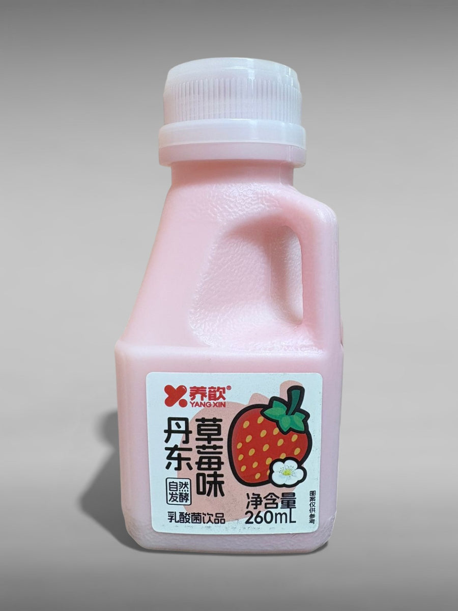 BEBIDA A BASE DE LEITE - SABOR MORANGO